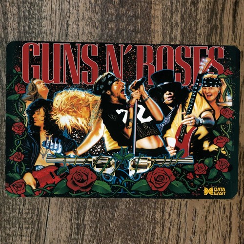 Arcade Games & Vending Llc Photos - Guns n Roses Arcade Metal Duvar